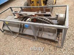 NEW Skid Steer 69 Hydraulic Flail Mower Attachment
