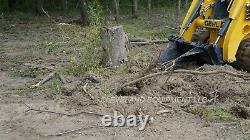 NEW XL STUMP BUCKET ATTACHMENT TREE SPADE ROOT RIPPER Skid Steer Loader Bobcat