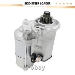 New 12V Starter For NEW HOLLAND Skid Steer LX565 LX665 L565 N844 Diesel 1994-99