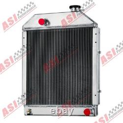 New 3 Row Radiator For New Holland Skid Steer L555 L554 John Deere 675 #mg771716