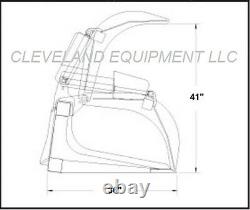 New 78/80 Industrial Scrap Grapple Bucket Skid Steer Loader Attachment Bobcat