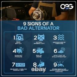 New Alternator For New Holland L865 LS180 LX865 LX885 Skid Steer Loader 1994-99