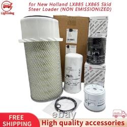 New Filter Kit for New Holland LX865 LX885 Skid Steer Loader NON EMISSIONIZED