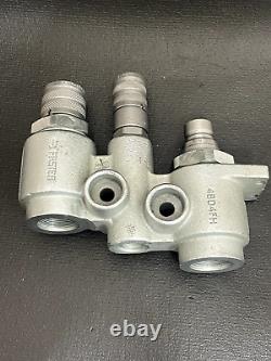 New Holland #47396759 Old #84173613 Faster 4BD4FH flat face Manifolds no inlets