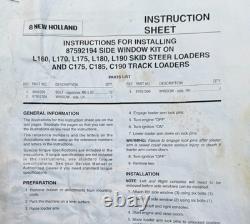 New Holland 87640711 Deluxe CAB Heater Assembly for Skid Steer Loader L175