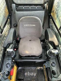 New Holland C227 Skid Steer Track Loader Two Speed Joystick Controls Enclosed