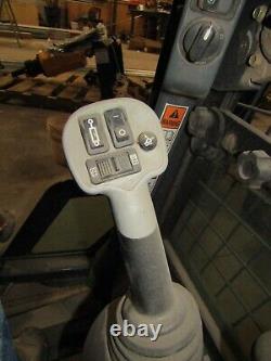 New Holland C238 Cab ROPS Seat, Joysticks, Harness, Cluster Skid Steer Loader