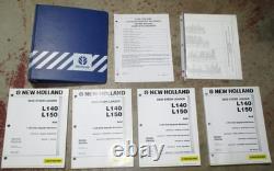 New Holland L140 L150 Skid Steer Loader Service Shop Repair Manual NH ORIGINAL
