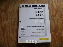 New Holland L160 L170 Cab Upgrade Skid Steer Hydraulic Sys Service Repair Manual