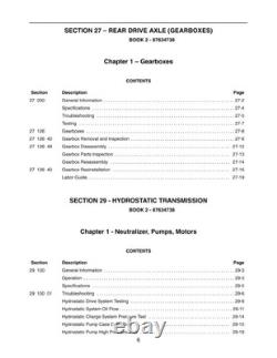 New Holland L160, L170 Skid Steer Loader Service Manual Repair Shop Book