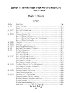 New Holland L160, L170 Skid Steer Loader Service Manual Repair Shop Book