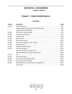 New Holland L160, L170 Skid Steer Loader Service Manual Repair Shop Book