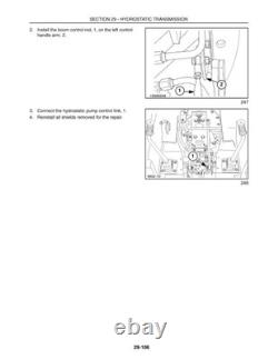 New Holland L160, L170 Skid Steer Loader Service Manual Repair Shop Book