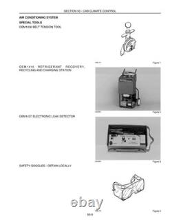 New Holland L160, L170 Skid Steer Loader Service Manual Repair Shop Book