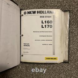 New Holland L160 & L170 Skid Steer Loader Service Repair Manual COMPLETE