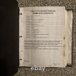New Holland L160 & L170 Skid Steer Loader Service Repair Manual COMPLETE
