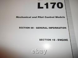 New Holland L160 L170 Skid Steer Loader Service Shop Repair Workshop Book Manual