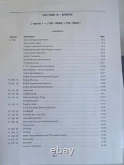 New Holland L160 L170 Skid Steer Loader Service Shop Repair Workshop Book Manual