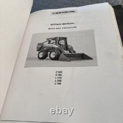 New Holland L180 L185 L190 C185 C190 Skid Steer Loader Service Repair Manual