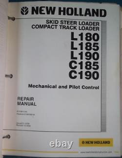 New Holland L180 L185 L190 C185 C190 Skid Steer Service Shop Repair Manual