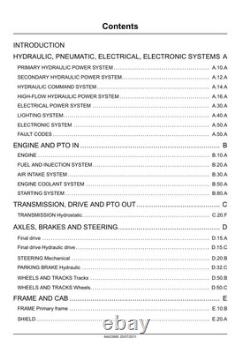 New Holland L213/15/18/20/23/25/30, C227/232/238 Skid Steer Loader Service Manual