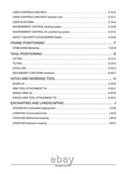 New Holland L213/15/18/20/23/25/30, C227/232/238 Skid Steer Loader Service Manual