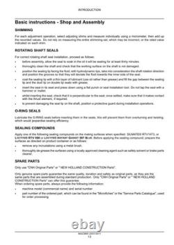 New Holland L213/15/18/20/23/25/30, C227/232/238 Skid Steer Loader Service Manual