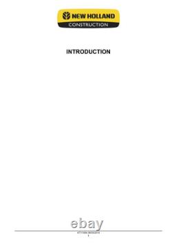 New Holland L218, L220 Tier 4B Skid Steer Loader Service Manual Repair Shop Book