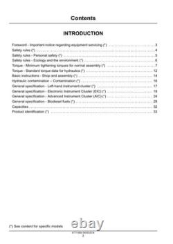 New Holland L218, L220 Tier 4B Skid Steer Loader Service Manual Repair Shop Book