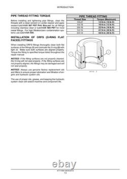 New Holland L218, L220 Tier 4B Skid Steer Loader Service Manual Repair Shop Book