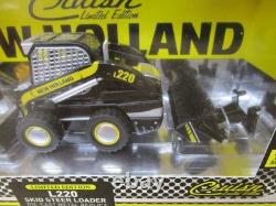 New Holland L220 Skid Steer loader 1/32 SARANO toy construction diecast bobcat Z