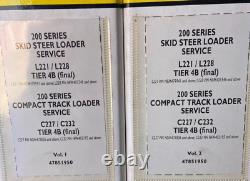 New Holland L221/L228 Skid Steer Loader C227/C232 Compact Track Service Manuals