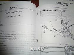 New Holland L223 L225 L230 C232 C238 Tier 4A Skid Loader Service Manual NOS! OEM