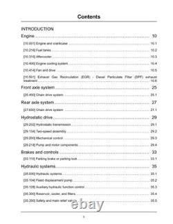 New Holland L223, L225, L230, C232, C238 Tier 4A Skid Steer Loader Service Manual