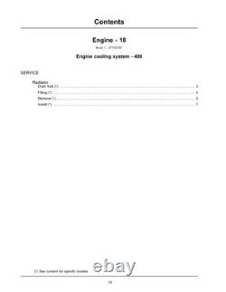 New Holland L223, L225, L230, C232, C238 Tier 4A Skid Steer Loader Service Manual