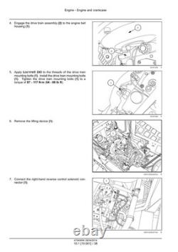 New Holland L223, L225, L230, C232, C238 Tier 4A Skid Steer Loader Service Manual