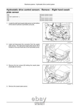 New Holland L223, L225, L230, C232, C238 Tier 4A Skid Steer Loader Service Manual