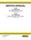 New Holland L230, C238 Tier 4B Skid Steer Compact Track Loader Service Manual