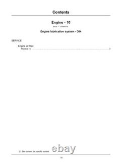 New Holland L230, C238 Tier 4B Skid Steer Compact Track Loader Service Manual