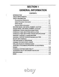 New Holland L250, L255 Skid Steer Loader Service Manual Repair Shop Book