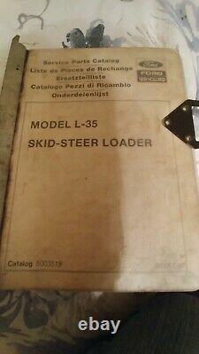 New Holland L451 L452 L465 LX465 LX485 Skid Steer Parts Catalog Manual L35 L425