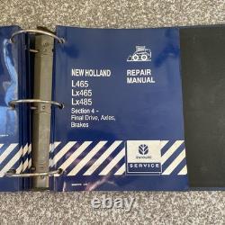 New Holland L465 LX465 LX485 Skid Steer Loader Service Repair Manual