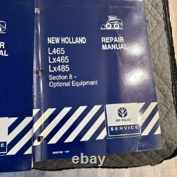 New Holland L465 Lx465 Lx485 Skid Steer Loader Service Repair Manuals