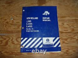 New Holland L565 LX565 LX665 Skid Steer Loader Electrical Service Repair Manual