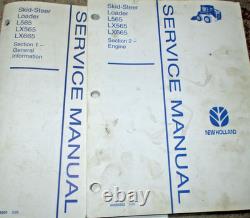 New Holland L565 LX565 LX665 Skid Steer Loader Service Repair Manual ORIGINAL