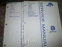 New Holland L565 LX565 LX665 Skid Steer Loader Service Repair Manual ORIGINAL