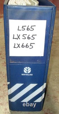 New Holland L565 LX565 LX665 Skid Steer Loader Service Repair Manual ORIGINAL
