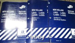 New Holland L865 LX865 LX885 LX985 Skid Steer Loader Service Repair Manual OEM