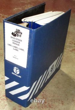 New Holland L865 LX865 LX885 LX985 Skid Steer Loader Service Repair Manual OEM