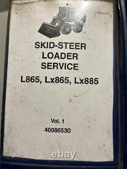 New Holland L865 LX865 LX885 SKID STEER LOADER SERVICE REPAIR SHOP MANUAL GUIDE